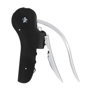 Saca-Rolhas em Aço Inox Preto Maxwell Williams