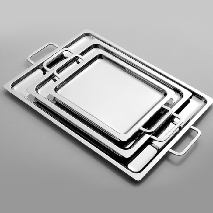 Salvinha Cascia Inox Riva - 27cm - Madel Home