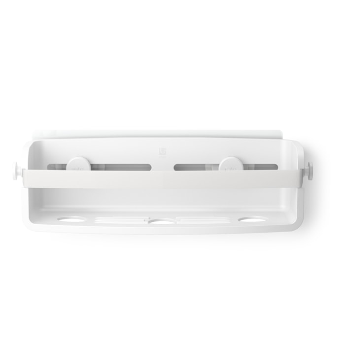 Suporte para Banheiro Flex Adhesive Branco Umbra - Madel Home