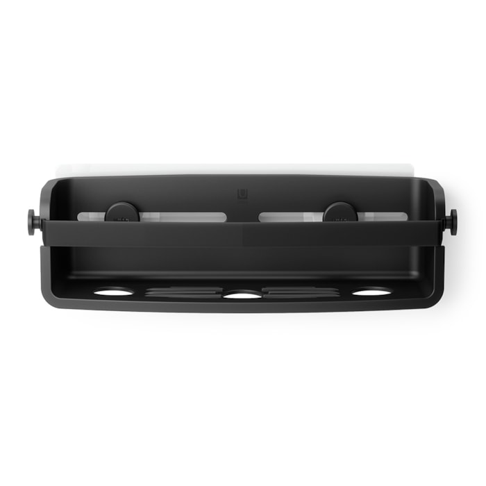 Suporte para Banheiro Flex Adhesive Preto Umbra - Madel Home