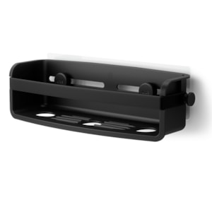Suporte para Banheiro Flex Adhesive Preto Umbra