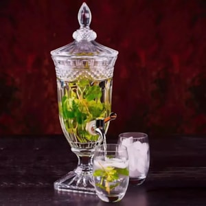 Suqueira Jarra em Vidro Transparente Queen - 1,8L
