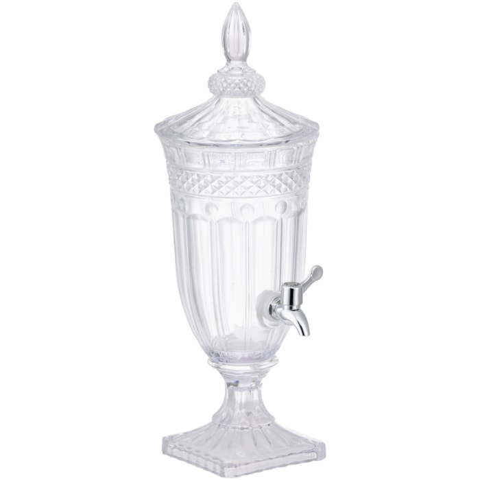 Suqueira Jarra em Vidro Transparente Queen - 1,8L - Madel Home