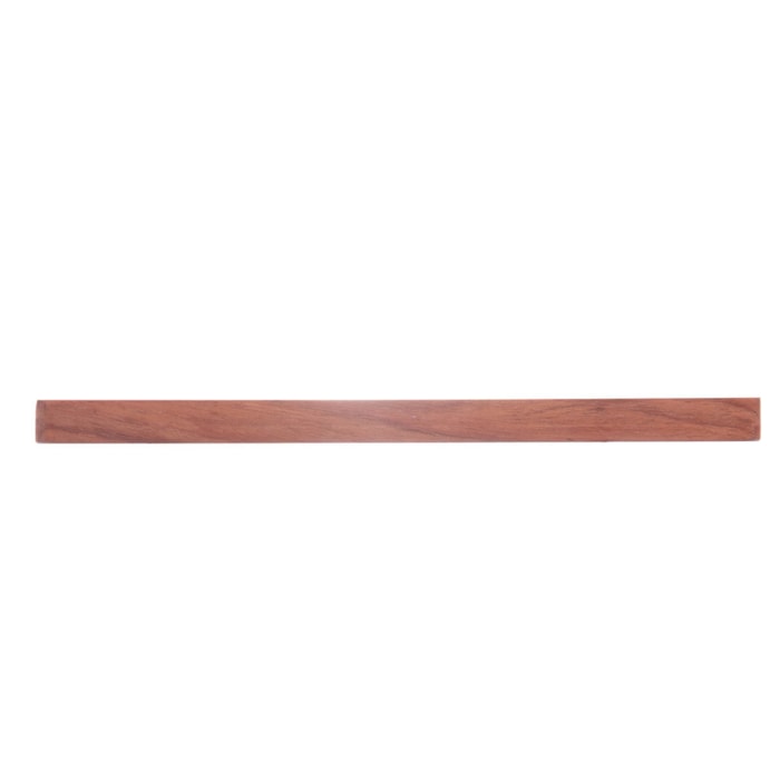Tábua Retangular de Servir em Vidro e Madeira Jatobá Craft Wolff - 30cm - Madel Home