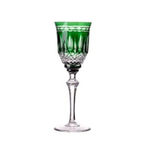 Taça de Cristal para Licor Verde Escuro Strauss - 80ml 