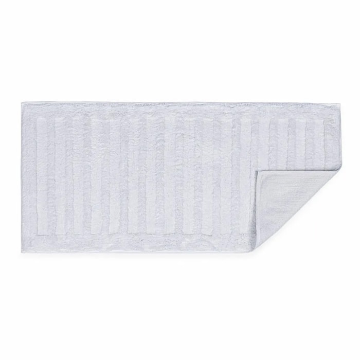Tapete Antiderrapante 100% Algodão Branco Salvatore Trussardi - 120x60cm - Madel Home