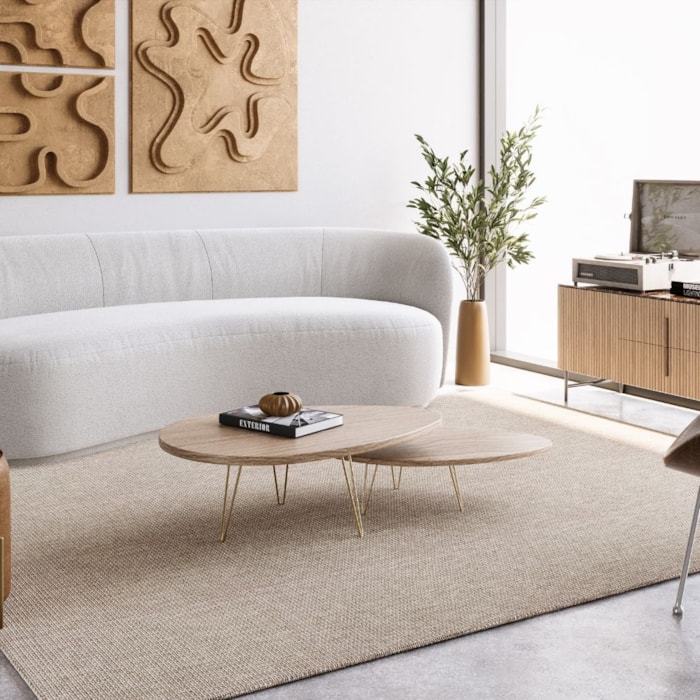 Tapete Egípcio Rustic Polipropileno 29 (150X200) - Madel Home
