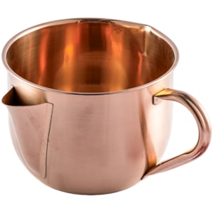 Tigela Coadora de Líquidos em Inox Rosa Gold