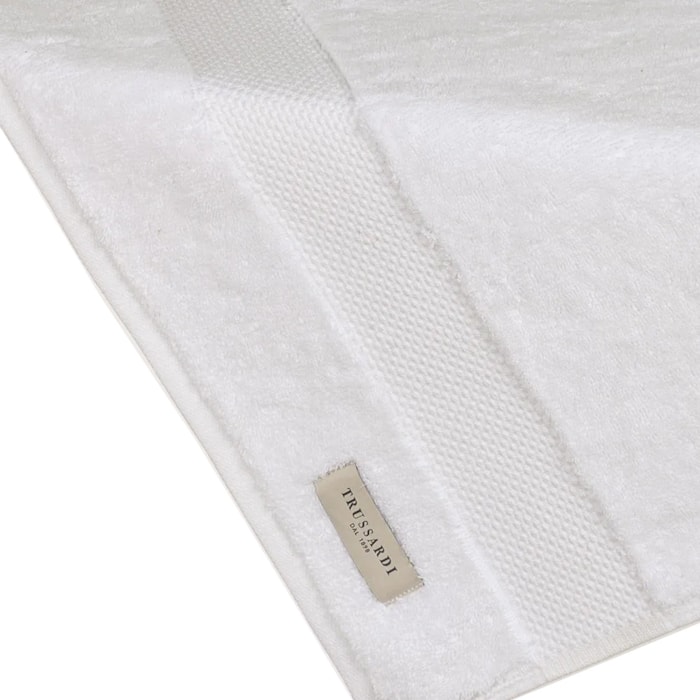 Toalha de Banhão 100% Algodão Lussure Branco Trussardi - Madel Home