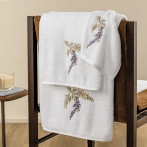 Toalha de Banhão 100% Algodão Trastevere Branco Trussardi