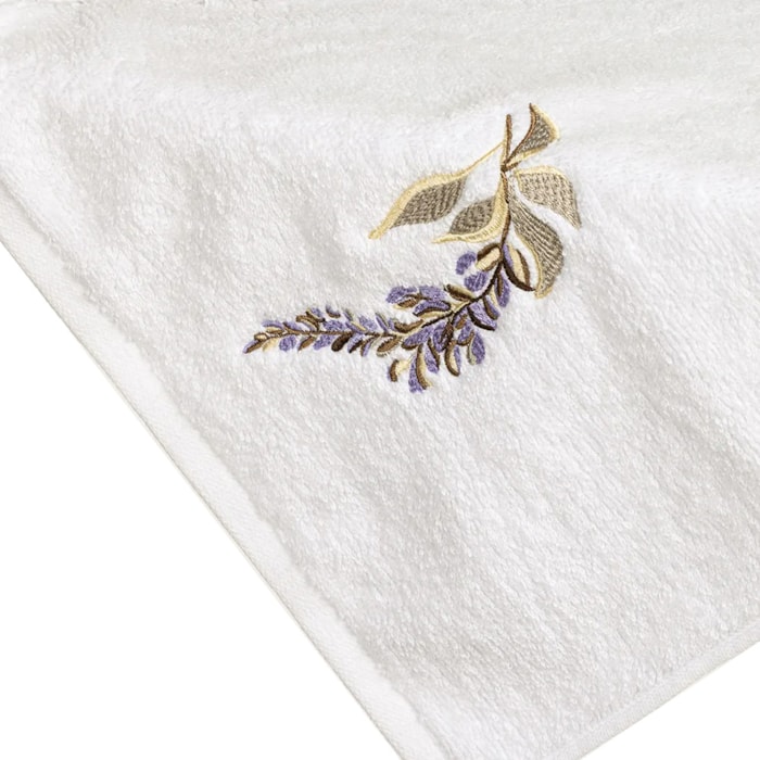 Toalha de Banhão 100% Algodão Trastevere Branco Trussardi - Madel Home