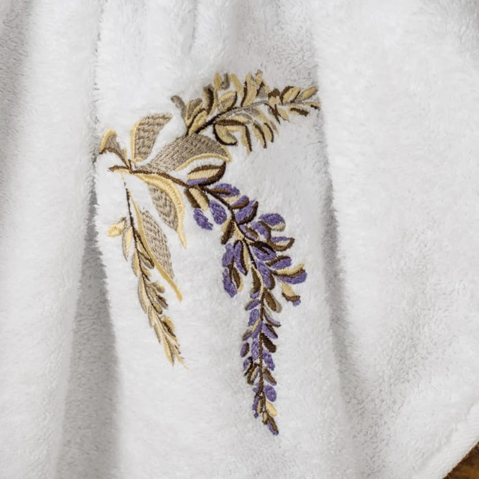 Toalha de Banhão 100% Algodão Trastevere Branco Trussardi - Madel Home
