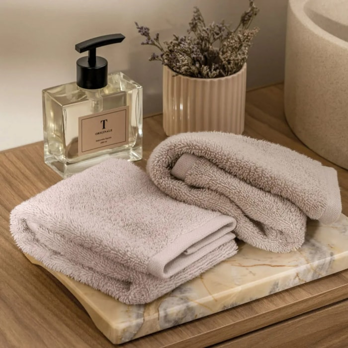 Toalha de Lavabo 100% Algodão Fontani Rose Trussardi - Madel Home