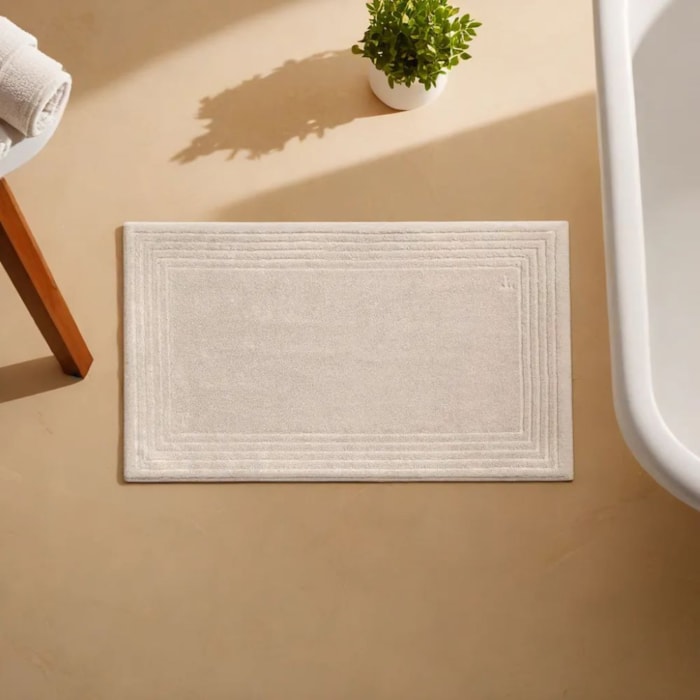 Toalha de Piso Linee 100% Algodão Gelo Trussardi - Madel Home