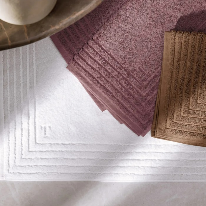 Toalha de Piso Linee 100% Algodão Marsala Trussardi - Madel Home
