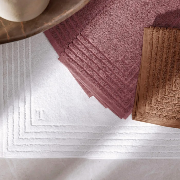Toalha de Piso Linee 100% Algodão Vino Trussardi - Madel Home
