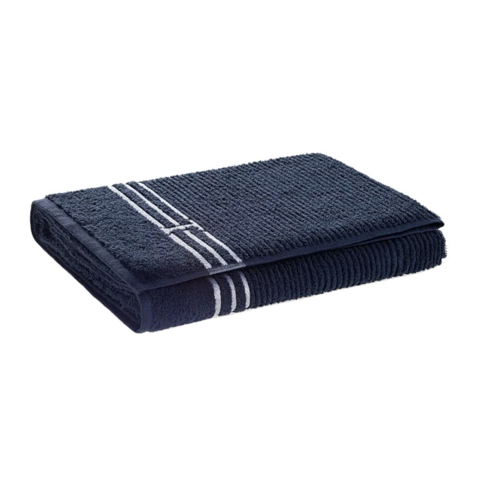 Toalha de Praia 100% Algodão Isola Marino/Branco Trussardi - Madel Home