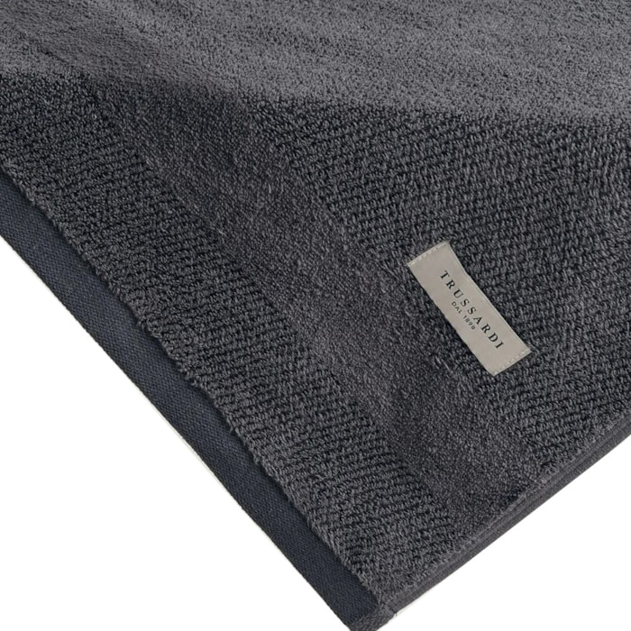 Toalha de Rosto 100% Algodão Borgia Chumbo Trussardi - Madel Home