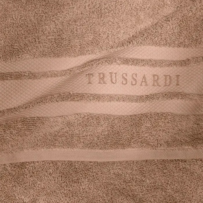 Toalha de Rosto 100% Algodão Lecce Argila Trussardi - Madel Home