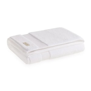 Toalha de Rosto 100% Algodão Lussure Branco Trussardi