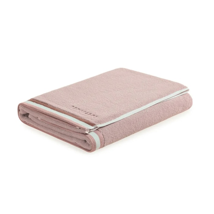 Toalha de Rosto Algodão Bordado Montello Soft Rosé Trussardi - Madel Home