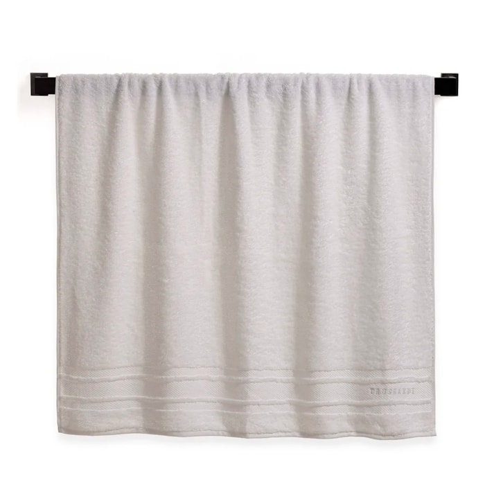 Toalha de Rosto Lecce 100% Algodão Branco Trussardi - Madel Home