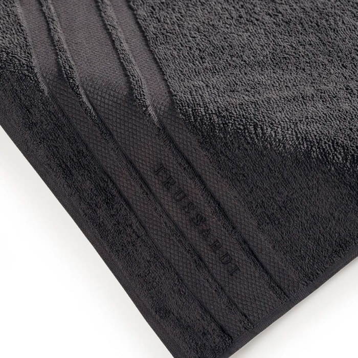 Toalha de Rosto Lecce 100% Algodão Chumbo Trussardi - Madel Home
