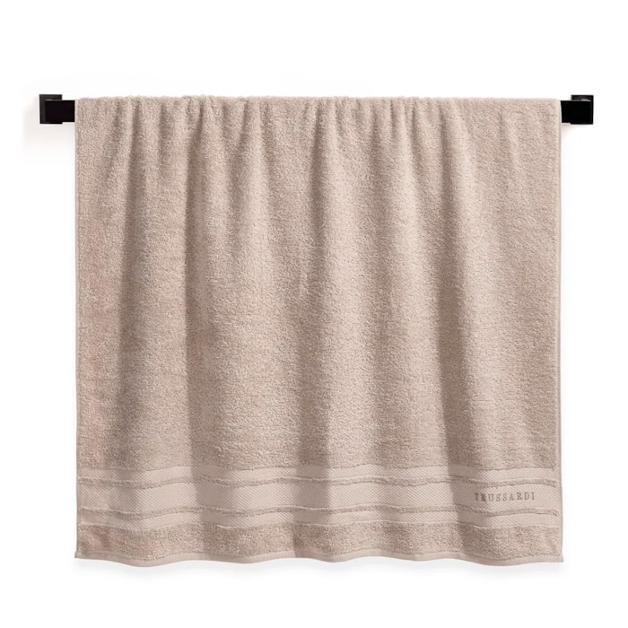 Toalha de Rosto Lecce 100% Algodão Nocciola Trussardi - Madel Home