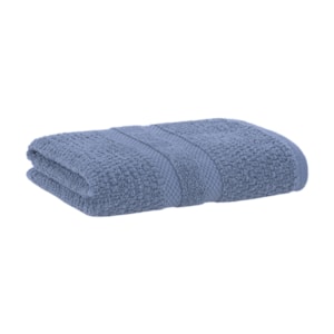 Toalha de Rosto Vanilla Extra Soft 100% Algodão Azul Buddemeyer
