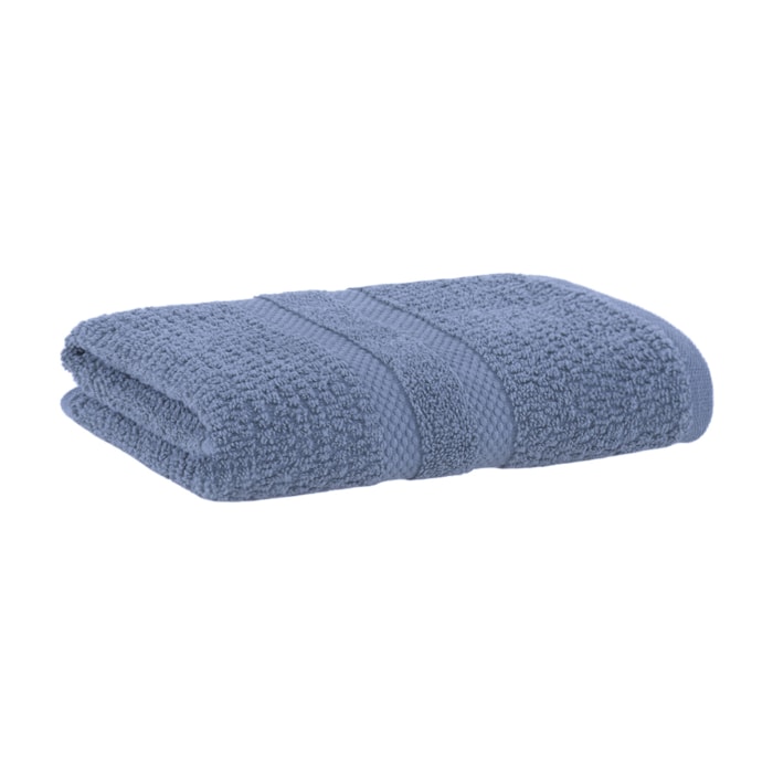Toalha de Rosto Vanilla Extra Soft 100% Algodão Azul Buddemeyer - Madel Home