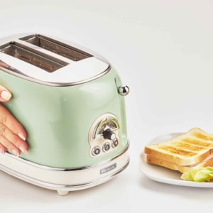 Torradeira 750W 6 Níveis Aço Inox Verde Ariete - 127V