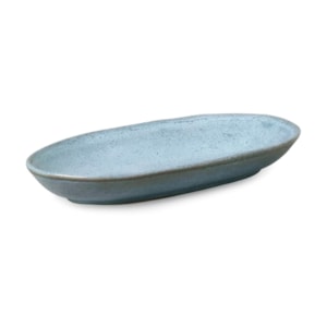 Travessa Oval em Cerâmica Funda Orgânico Breeze Porto Brasil - 32cm