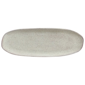 Travessa Oval em Cerâmica Rasa Orgânico Pistache Porto Brasil - 36cm