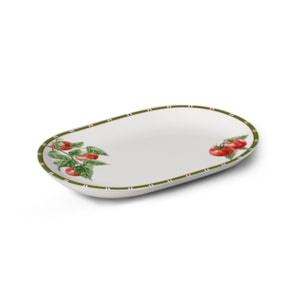 Travessa Retangular em Cerâmica Pomodoro Alleanza - 34cm