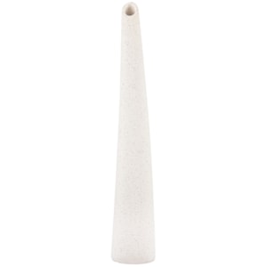 Vaso de Cerâmica  Aira Off-White Alto - 36,5cm