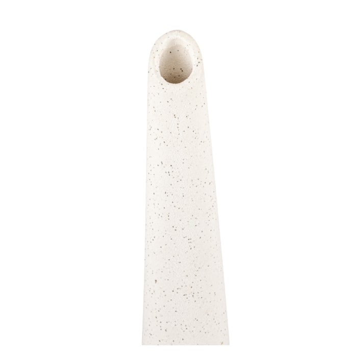 Vaso de Cerâmica Aira Off-White Alto - 36,5cm - Madel Home