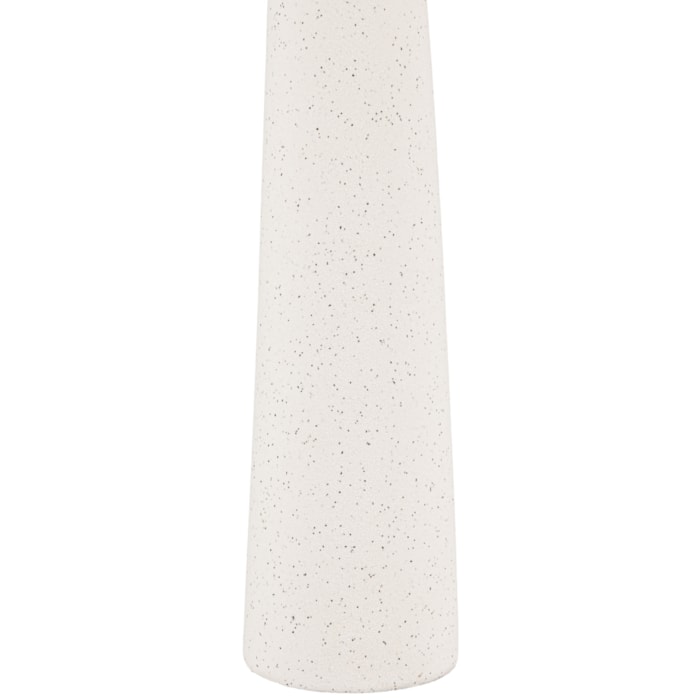 Vaso de Cerâmica Aira Off-White Alto - 36,5cm - Madel Home