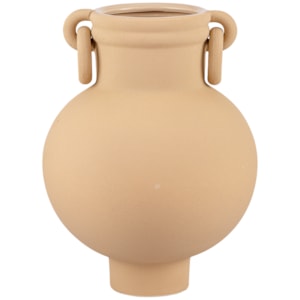 Vaso de Cerâmica Albi Bege Alto - 30cm