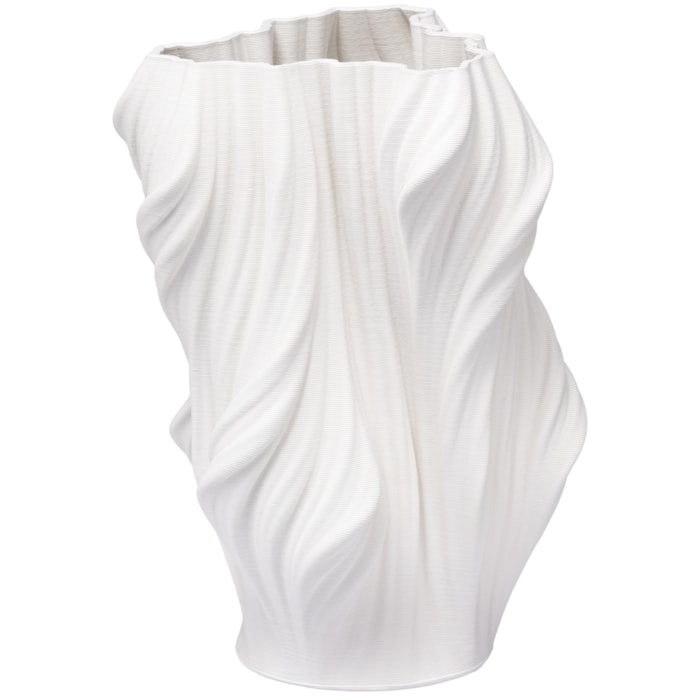 Vaso de Cerâmica Altea Off-White Alto - 37cm - Madel Home
