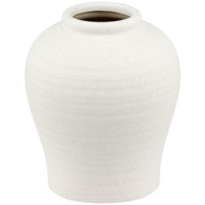 Vaso de Cerâmica Altea Off-White Médio - 18,5cm