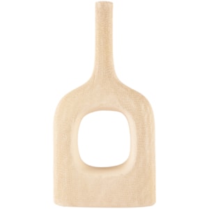 Vaso de Cerâmica Arles Bege Alto - 40cm