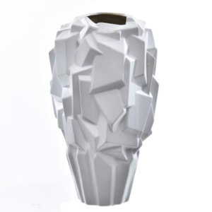 Vaso de Cerâmica Avenua Off-White Alto - 34cm 