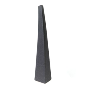 Vaso de Cerâmica Caeli Preto Alto - 50cm 