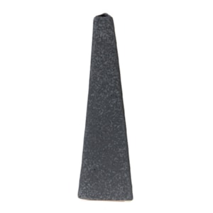 Vaso de Cerâmica Caeli Preto Médio - 32cm 