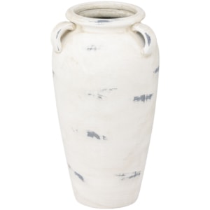Vaso de Cerâmica Dover Off-White Alto - 33cm 