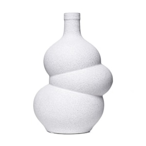 Vaso de Cerâmica Formas Branco P - 21cm 