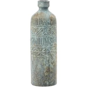 Vaso de Cerâmica Isola Cinza Alto - 46cm