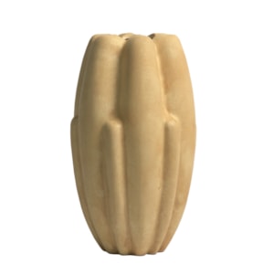 Vaso de Cerâmica Lago Bege - 34cm