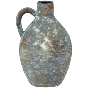 Vaso de Cerâmica Lodi Cinza Alto - 30cm