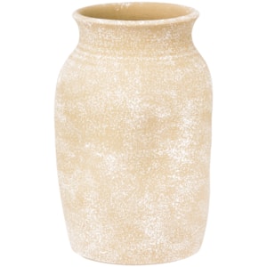 Vaso de Cerâmica Luxor Bege Alto - 29,5cm